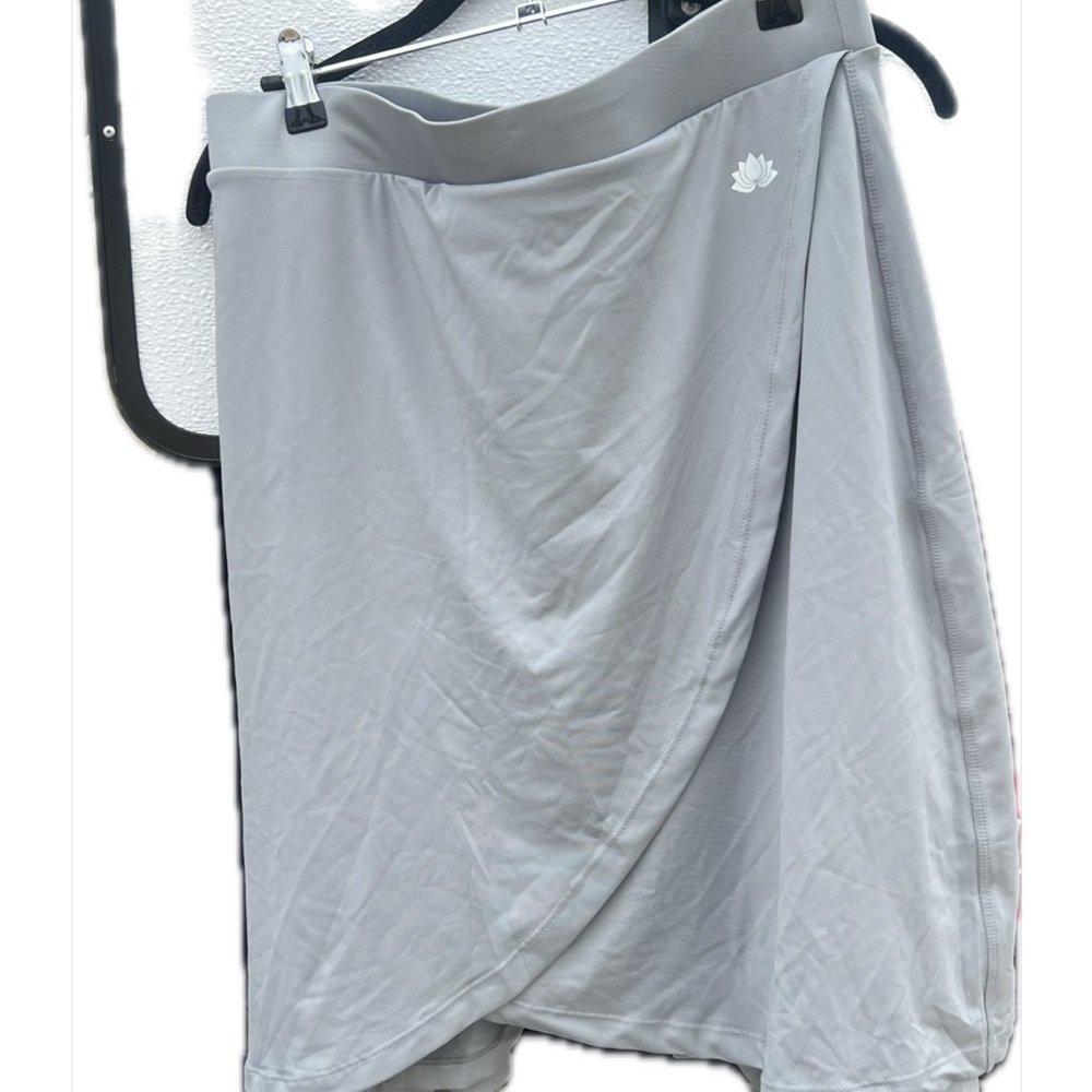 snoga Light Gray faux wrap Skirt